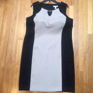 Black and Tan Block Dress Size 14W
